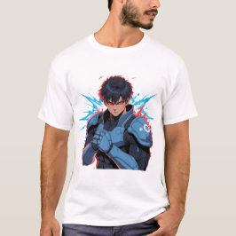 サイバーアニメ戦士Tシャツ Tシャツ