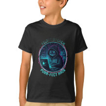 サイバーアノニマススタイル ハッカーTシャツ
