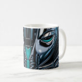 サイバーアブストラクトコーヒー コーヒーマグカップ (正面右)