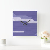 サイバーウォール正方形壁掛け時計 スクエア壁時計 (ホーム)