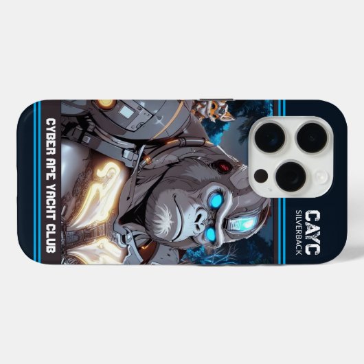 サイバーエイプヨットクラブLG Case-Mate iPhoneケース (裏面 (横))