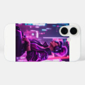 サイバーガール Case-Mate iPhoneケース (裏面 (横))