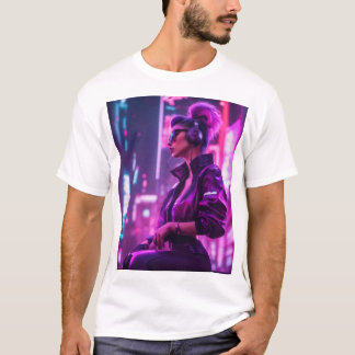 サイバーガール Tシャツ