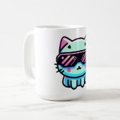 サイバーキャット コーヒーマグカップ (正面左)