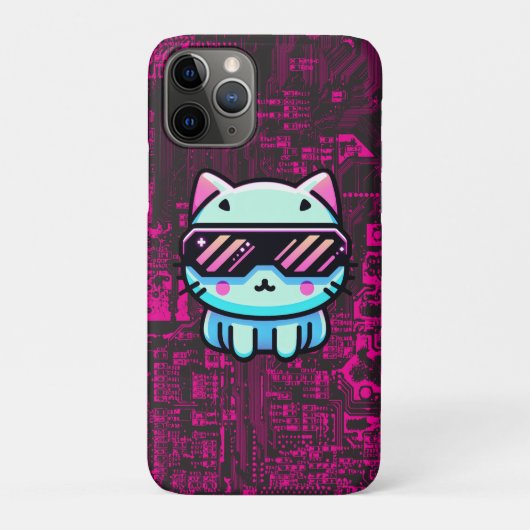 サイバーキャット Case-Mate iPhoneケース (裏)