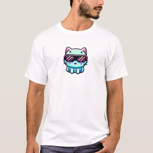 サイバーキャット Tシャツ (正面)