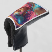 サイバークイーン ゴルフヘッドカバー (3/4 正面)