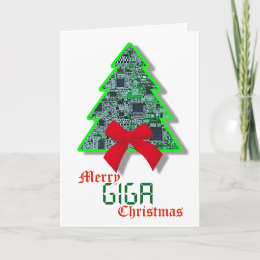 サイバークリスマスカード シーズンカード (正面)