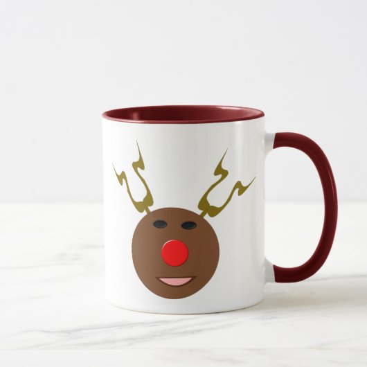 サイバークリスマストインデナーマグ マグカップ (右)