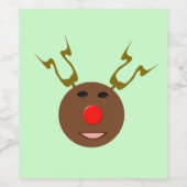 サイバークリスマストインデナーラベル ワインラベル (シングルラベル)