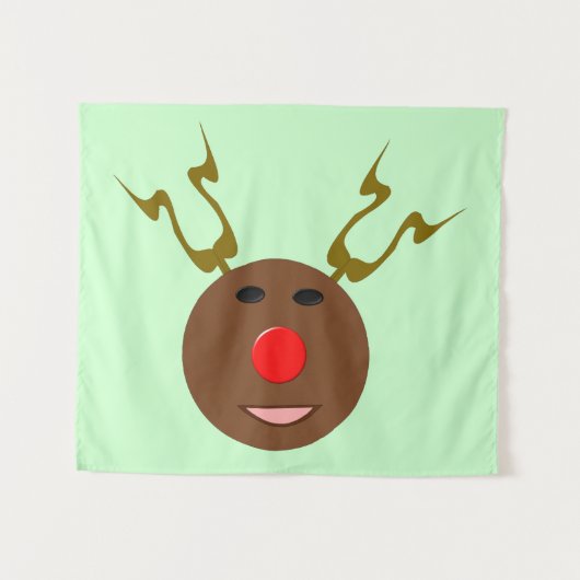 サイバークリスマストインデナー タペストリー (正面(横))