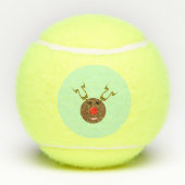 サイバークリスマストインデナー テニスボール (裏面)