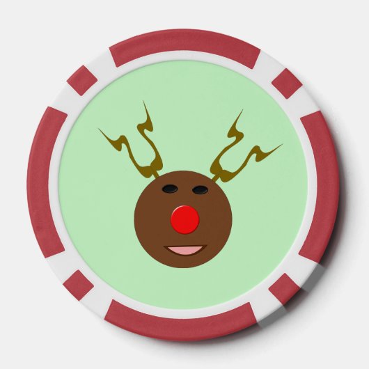 サイバークリスマストインデナー ポーカーチップ (裏面)