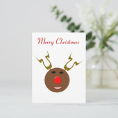サイバークリスマストナカイカスタムアのはがき シーズンポストカード (スタンド正面)