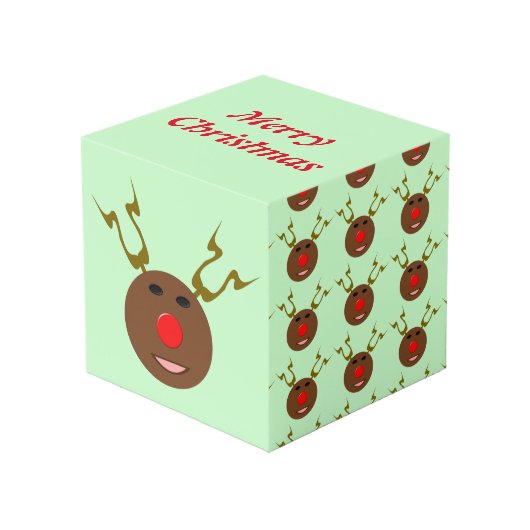 サイバークリスマストナカイカスタムアのフォトキューブ フォトキューブ (正面アングル)