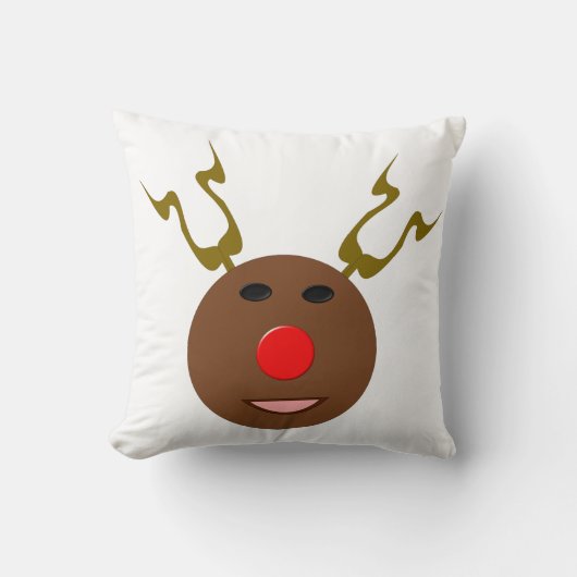 サイバークリスマストナカイ枕 クッション (正面)