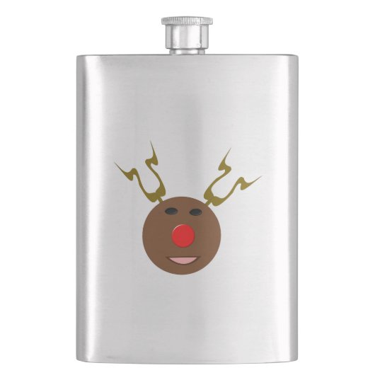 サイバークリスマストナカイ フラスク (正面)