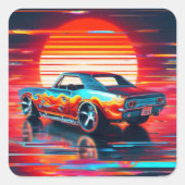 サイバークルーズ スクエアシール (正面)