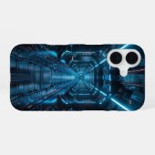 サイバーグリッドネクサス iPhone 16ケース (裏面横)