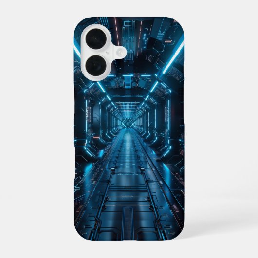 サイバーグリッドネクサス iPhone 16ケース (裏面)
