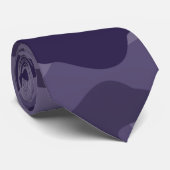 サイバーグレープモノカラー迷彩柄 ネクタイ (ロール)
