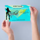 サイバーゴシックパーティーフライヤー チラシ (ハンドル)