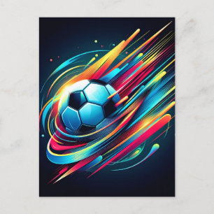 サイバーサッカー スピードスポーツ フューチャー 案内ポストカード
