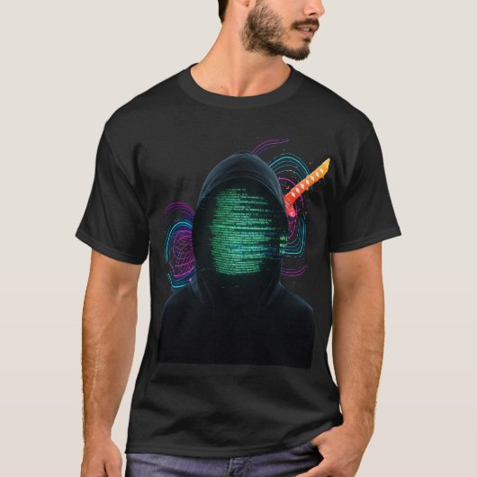 サイバーサムライ" エリートTシャツ Tシャツ (正面)