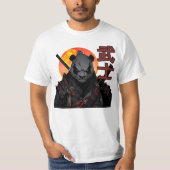 「サイバーサムライー」 Tシャツ (正面)