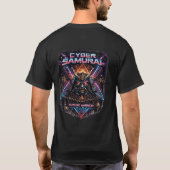 サイバーサムライ Tシャツ (裏面)