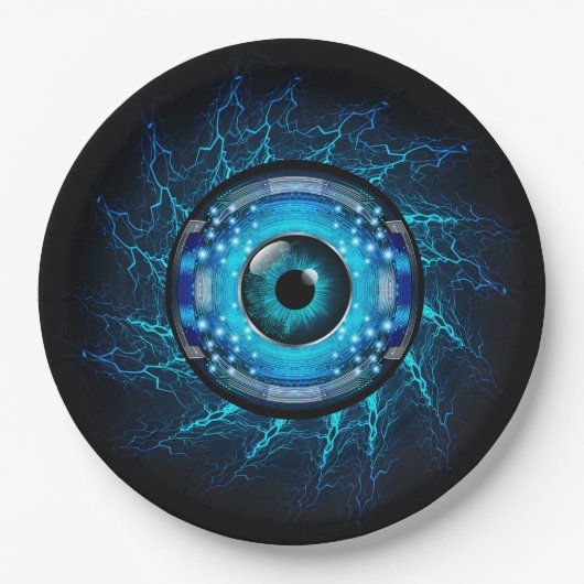 サイバーサーキットアイ ペーパープレート (正面)