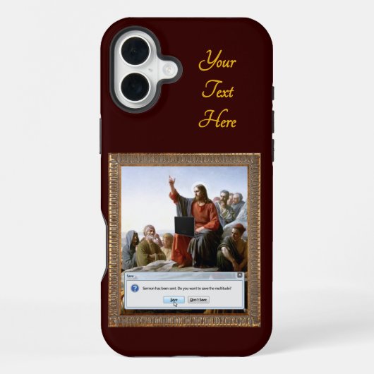 サイバーサーモンおもしろいパーソナライズされた iPhoneケース (裏面)
