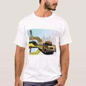 サイバーシティスクールバス Tシャツ (正面)
