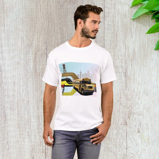 サイバーシティスクールバス Tシャツ