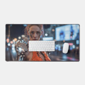 サイバーシティ デスクマット (キーボード&マウス)