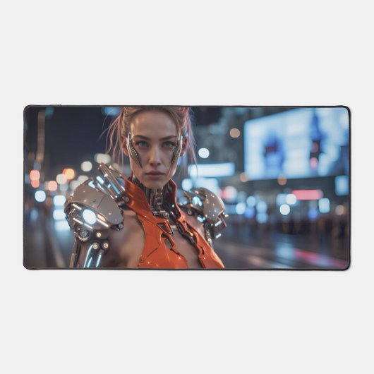 サイバーシティ デスクマット (正面)