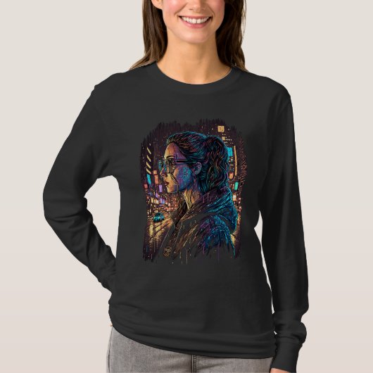 サイバーシティ A I Tシャツ (正面)