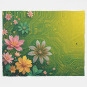 サイバーシャートリウス フリースブランケット (正面(横))