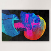 サイバースカル – 未来解剖学アート ジグソーパズル (横)