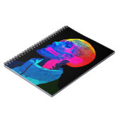 サイバースカル – 未来解剖学アート ノートブック (左側)