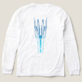 サイバースカル ÆX-1 トライブレンドTシャツ (デザイン背面)