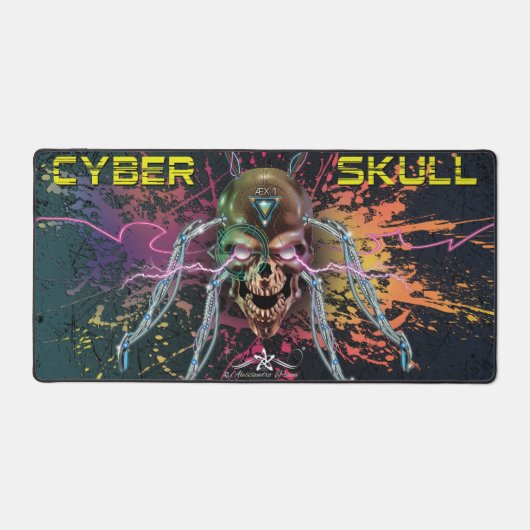 サイバースカル ÆX-1 (Cyber Skull) デスクマット (正面)
