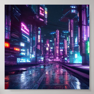 サイバースケープ都市 ポスター