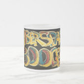 サイバースペースのboogersのマグ フロストグラスマグカップ (中央)