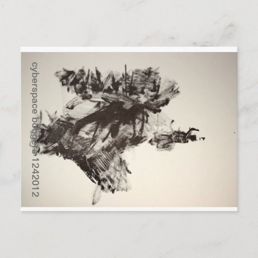 サイバースペースのboogers 1242012 ポストカード (正面)