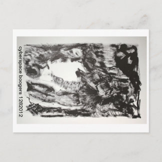 サイバースペースのboogers 1282012 ポストカード