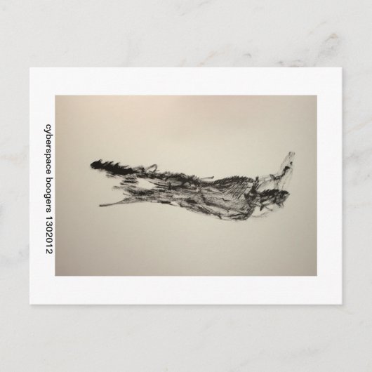 サイバースペースのboogers 1302012 ポストカード (正面)