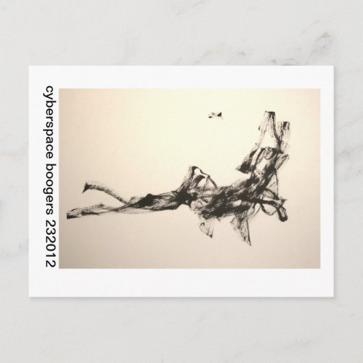 サイバースペースのboogers 232012 ポストカード (正面)