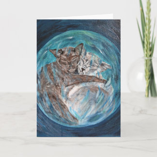 サイバースペースのBubblecats カード