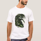 サイバースペースサーフィンマン Tシャツ (正面)